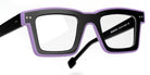 Sabine Be® Be Bobo Line SB Be Bobo Line 321 47 - Matt Graphite Gray / Matt Purple Eyeglasses