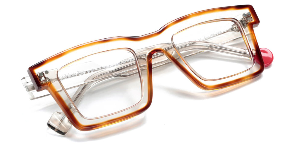 Sabine Be® Be Bobo Line SB Be Bobo Line 466 47 - Shiny Translusent Brown / Shiny Blonde Tortoise Shell Eyeglasses