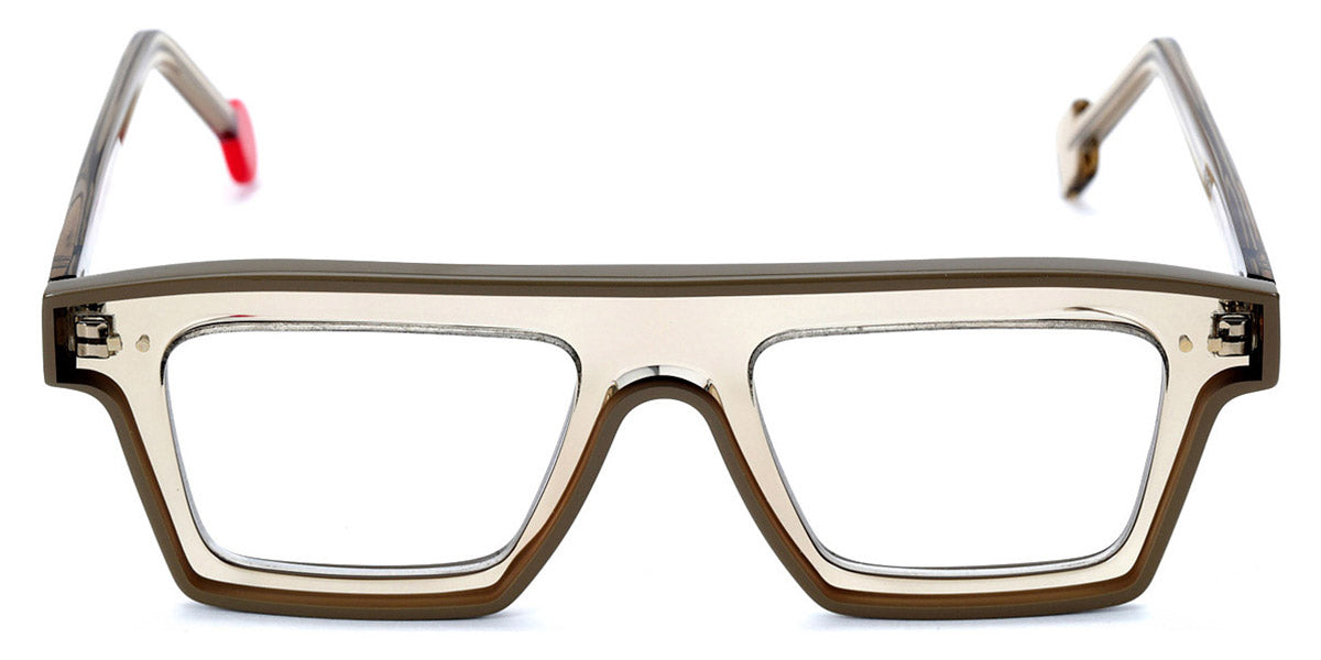 Sabine Be® Be Bold Line - Shiny Translucent Taupe / Shiny Solid Taupe Eyeglasses