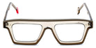 Sabine Be® Be Bold Line - Shiny Translucent Taupe / Shiny Solid Taupe Eyeglasses