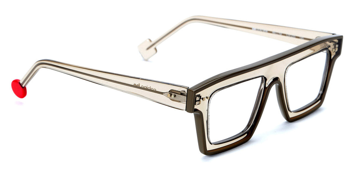 Sabine Be® Be Bold Line - Shiny Translucent Taupe / Shiny Solid Taupe Eyeglasses