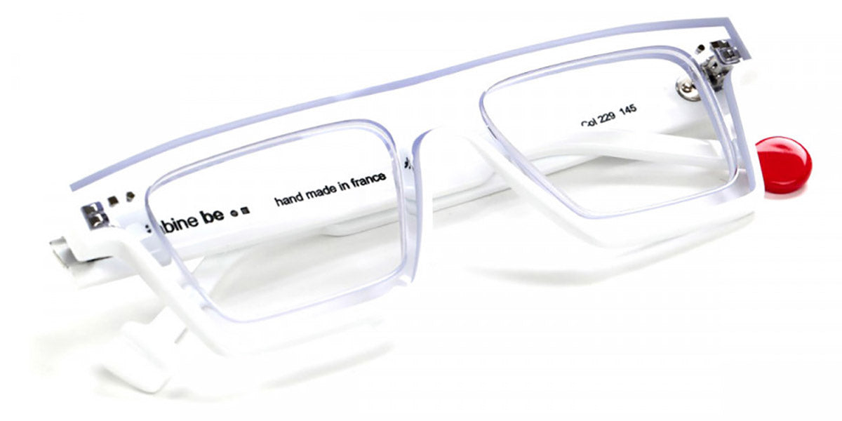 Sabine Be® Be Bold Line - Shiny Crystal / Shiny White Eyeglasses