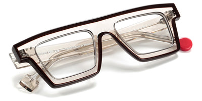 Sabine Be® Be Bold Line SB Be Bold Line 385 46 - Shiny Translucent Brown / Shiny Brown Eyeglasses