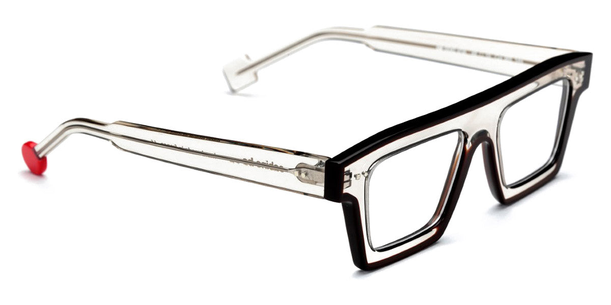 Sabine Be® Be Bold Line SB Be Bold Line 385 46 - Shiny Translucent Brown / Shiny Brown Eyeglasses