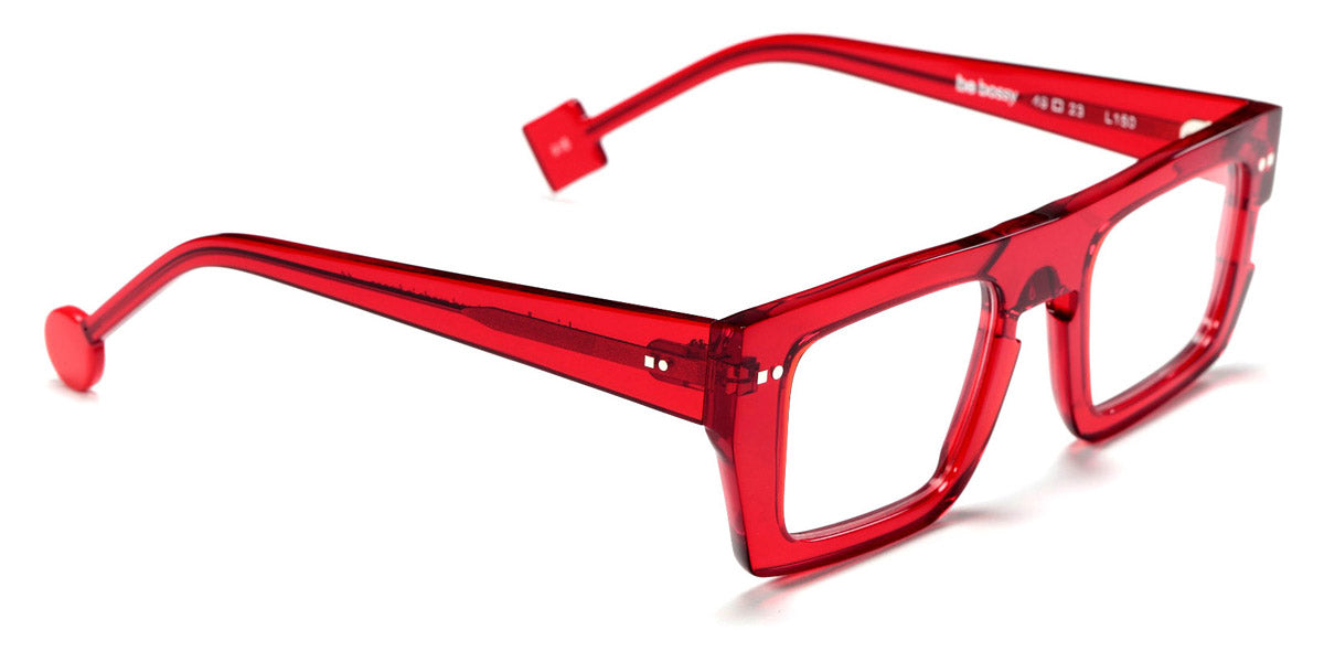 Sabine Be® Be Bossy SB Be Bossy 16 49 - Shiny Translucent Red Eyeglasses