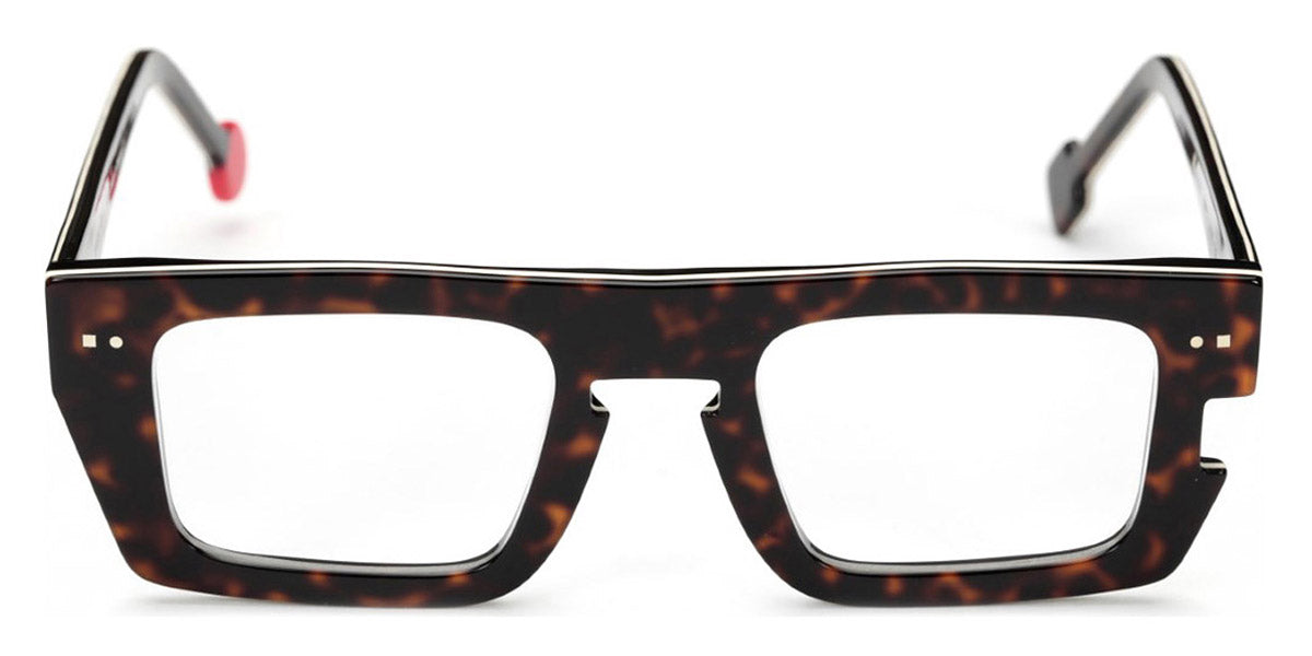 Sabine Be® Be Bossy - Shiny Dark Tortoise / White / Shiny Dark Tortoise Eyeglasses