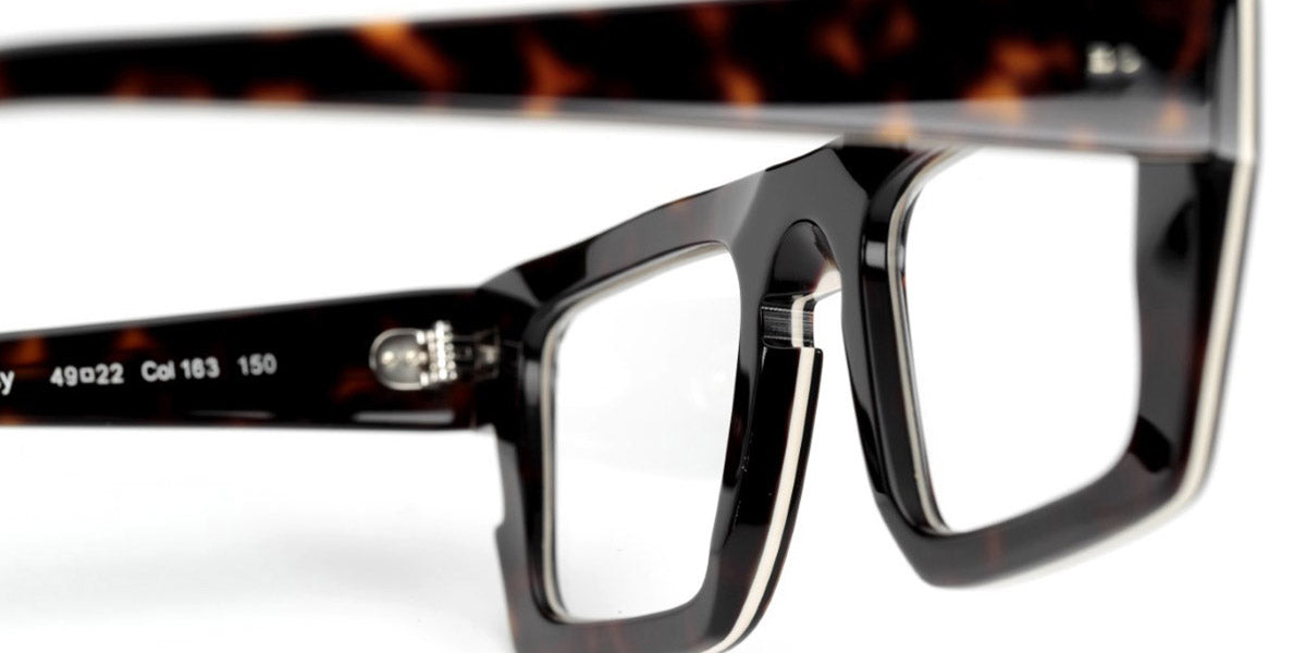 Sabine Be® Be Bossy - Shiny Dark Tortoise / White / Shiny Dark Tortoise Eyeglasses