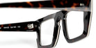 Sabine Be® Be Bossy - Shiny Dark Tortoise / White / Shiny Dark Tortoise Eyeglasses