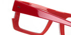 Sabine Be® Be Bossy - Shiny Translucent Red / White / Shiny Orange Eyeglasses