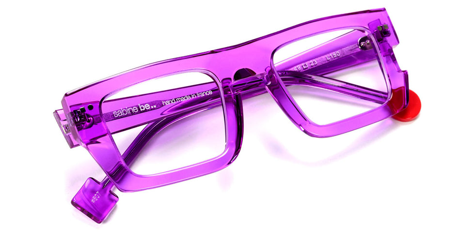 Sabine Be® Be Bossy SB Be Bossy 807 49 - Shiny Translucent Violin Eyeglasses