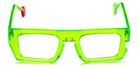 Sabine Be® Be Bossy SB Be Bossy 808 49 - Shiny Translucent Green Neon Eyeglasses