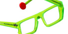 Sabine Be® Be Bossy SB Be Bossy 808 49 - Shiny Translucent Green Neon Eyeglasses