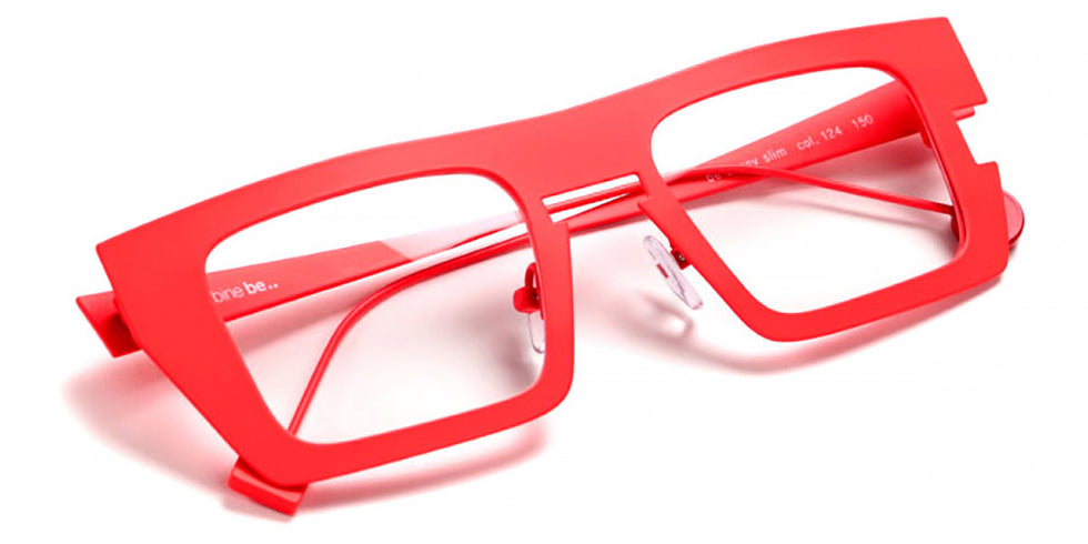 Sabine Be® Be Bossy Slim - Satin Neon Orange Eyeglasses