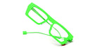 Sabine Be® Be Bossy Slim - Satin Neon Green Eyeglasses