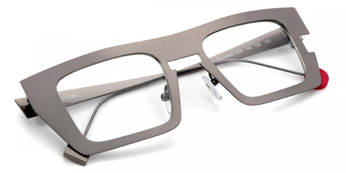 Sabine Be® Be Bossy Slim - Polished Ruthenium Eyeglasses