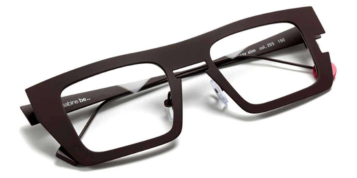 Sabine Be® Be Bossy Slim - Satin Dark Choco Eyeglasses