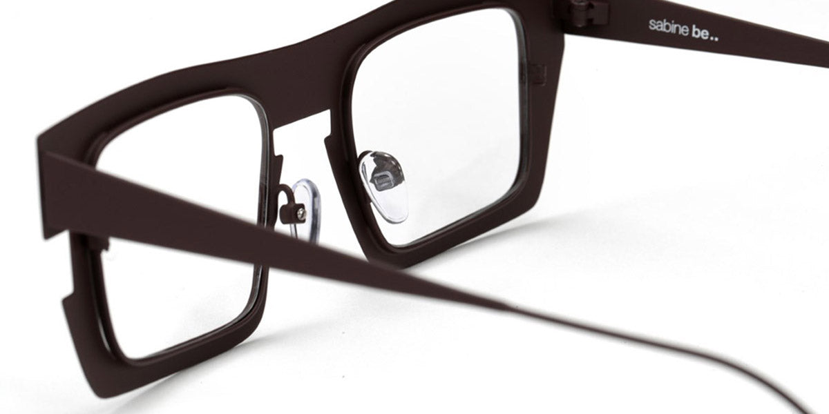 Sabine Be® Be Bossy Slim - Satin Dark Choco Eyeglasses