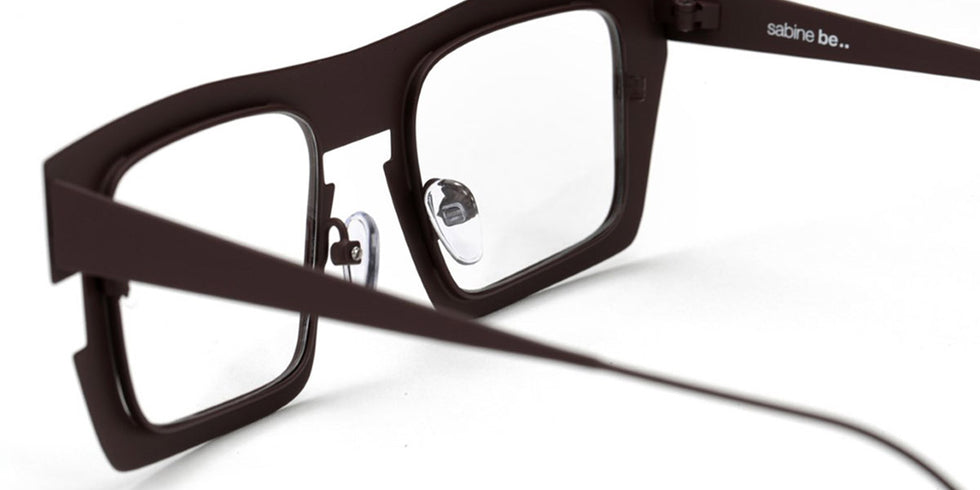 Sabine Be® Be Bossy Slim - Satin Dark Choco Eyeglasses