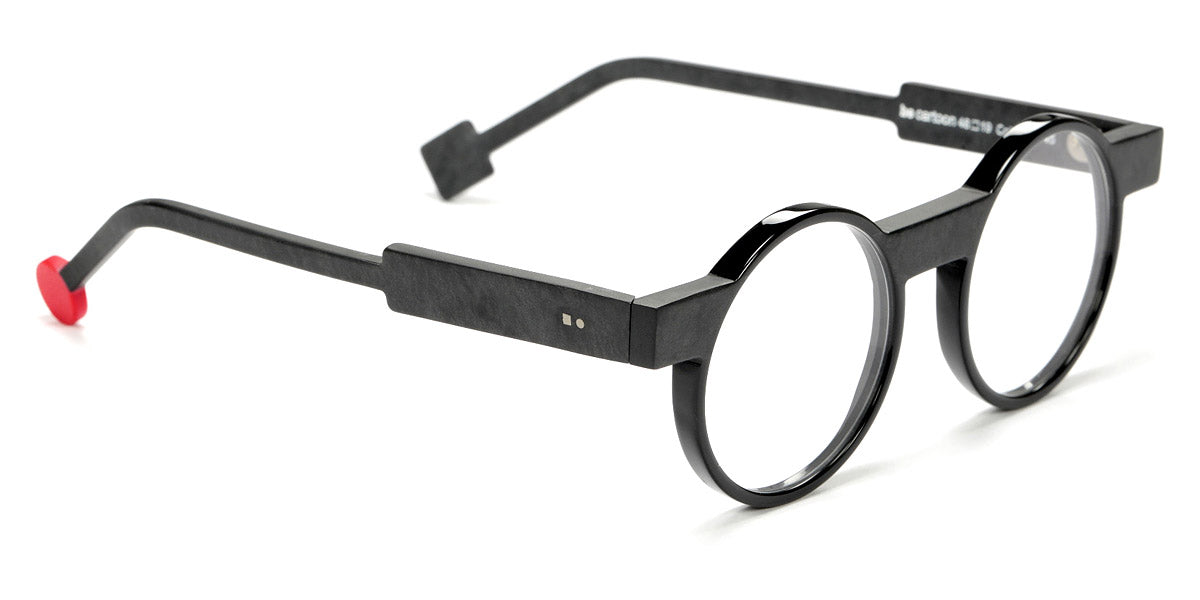 Sabine Be® Be Cartoon SB Be Cartoon 609 46 - Shiny Black / Matt Marbled Slate Gray Eyeglasses