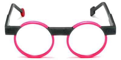 Sabine Be® Be Cartoon SB Be Cartoon 611 46 - Shiny Neon Pink / Matt Marbled Mouse Gray Eyeglasses