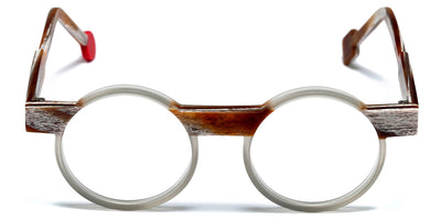 Sabine Be® Be Cartoon SB Be Cartoon 615 46 - Matte Translucent Brown / Matte Vintage Horn Eyeglasses