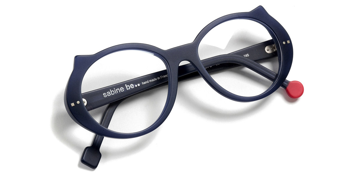Sabine Be® Be Cat'S SB Be Cat'S 2 56 - Matte Navy Blue Eyeglasses