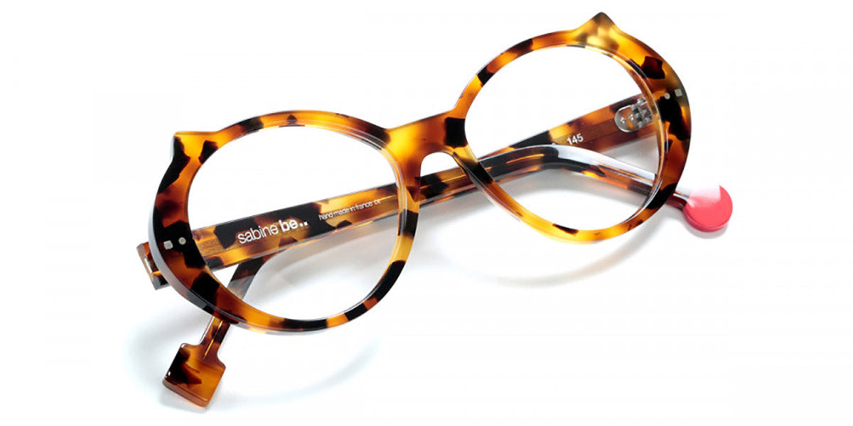 Sabine Be® Be Cat'S - Shiny Fawn Tortoise Eyeglasses
