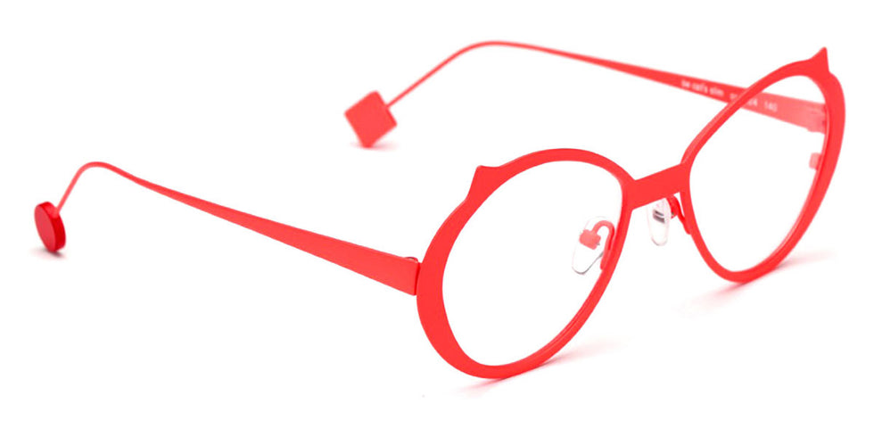 Sabine Be® Be Cat'S Slim - Satin Neon Orange Eyeglasses