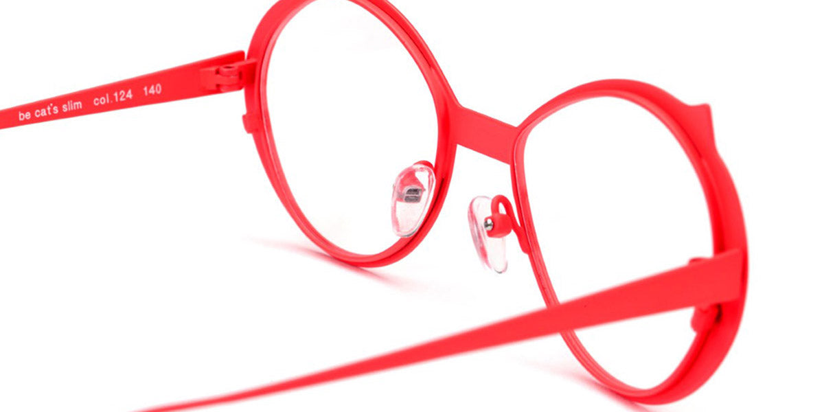 Sabine Be® Be Cat'S Slim - Satin Neon Orange Eyeglasses