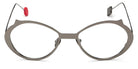 Sabine Be® Be Cat'S Slim - Polished Ruthenium Eyeglasses
