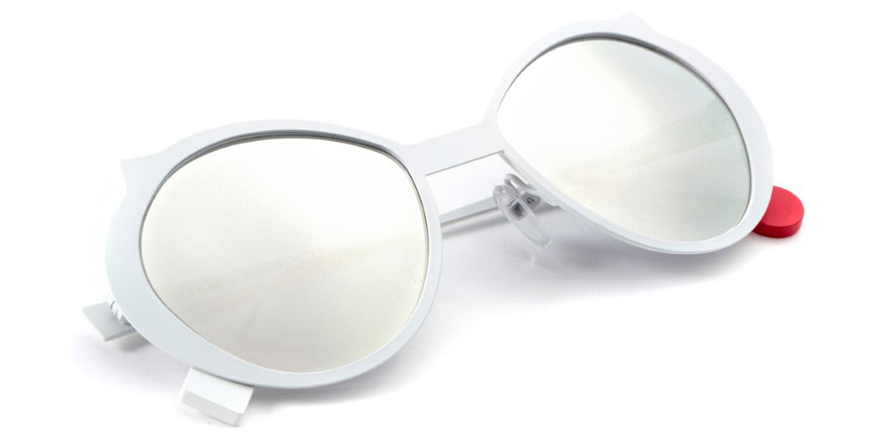Sabine Be® Be Cat'S Slim Sun - Satin White Sunglasses