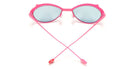 Sabine Be® Be Cat'S Slim Sun - Satin Neon Pink Sunglasses