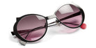Sabine Be® Be Cat'S Slim Sun - Polished Ruthenium Sunglasses