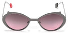 Sabine Be® Be Cat'S Slim Sun - Polished Ruthenium Sunglasses