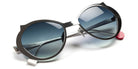 Sabine Be® Be Cat'S Slim Sun - Polished Palladium Sunglasses