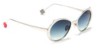 Sabine Be® Be Cat'S Slim Sun - Polished Palladium Sunglasses