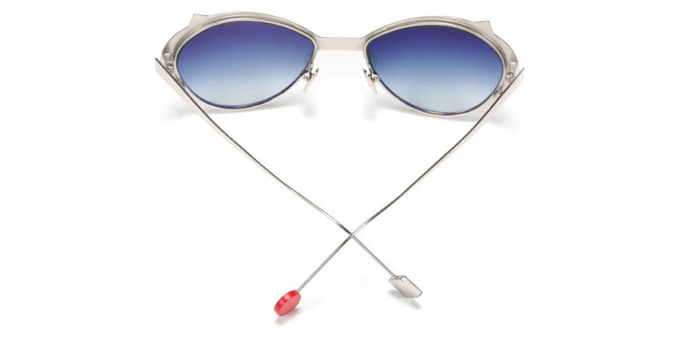 Sabine Be® Be Cat'S Slim Sun - Polished Palladium Sunglasses