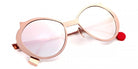 Sabine Be® Be Cat'S Slim Sun - Polished Rose Gold Sunglasses