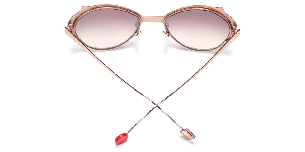 Sabine Be® Be Cat'S Slim Sun - Polished Rose Gold Sunglasses