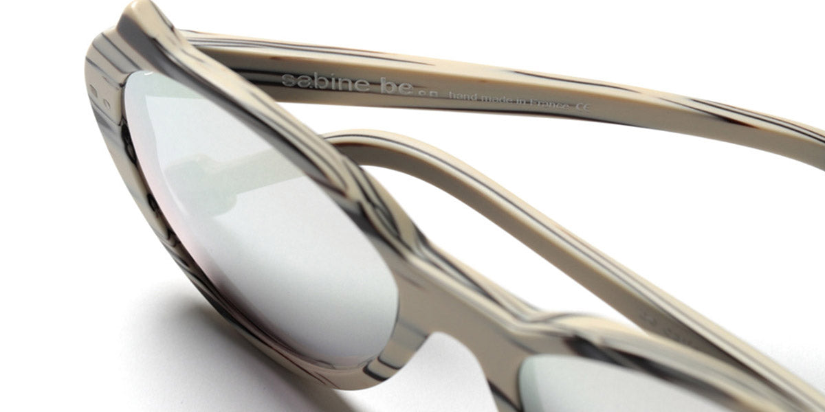 Sabine Be® Be Cat's Sun SB Be Cat's Sun 25 53 - Matte Vanilla Choco Sunglasses