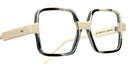 Sabine Be® Be Clush SB Be Clush 605 57 - Shiny Horn / Shiny Ivory Eyeglasses