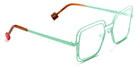Sabine Be® Be Clush Wire SB Be Clush Wire 125 53 - Satin Turquoise Eyeglasses