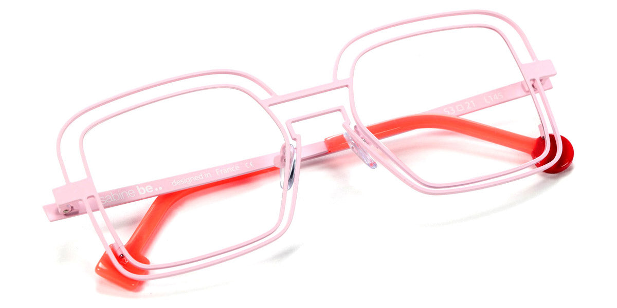 Sabine Be® Be Clush Wire SB Be Clush Wire 127 53 - Satin Baby Pink Eyeglasses