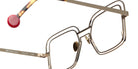 Sabine Be® Be Clush Wire SB Be Clush Wire 129 53 - Polished Pale Gold Eyeglasses