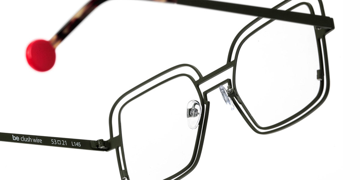 Sabine Be® Be Clush Wire SB Be Clush Wire 206 53 - Satin Khaki Eyeglasses