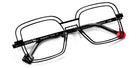 Sabine Be® Be Clush Wire SB Be Clush Wire 762 53 - Shiny Black Eyeglasses