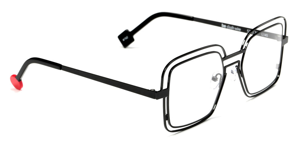 Sabine Be® Be Clush Wire SB Be Clush Wire 762 53 - Shiny Black Eyeglasses