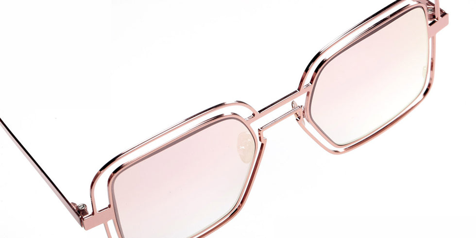 Sabine Be® Be Clush Wire Sun SB Be Clush Wire Sun 140 53 - Polished Rose Gold Sunglasses