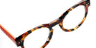 Sabine Be® Be Crazy - Shiny Fawn Tortoise / Shiny Translucent Orange Eyeglasses