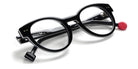 Sabine Be® Be Crazy SB Be Crazy 167 47 - Shiny Midnight Blue / White / Shiny Navy Blue Eyeglasses